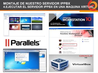 Page  93
MONTAJE DE NUESTRO SERVIDOR IPPBX
4.EJECUTAR EL SERVIDOR IPPBX EN UNA MAQUINA VIRTUAL
 