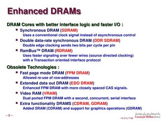 Comprehensive Overview of Memory Hierarchy and Disk Technology in ...