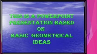 6th c basic geometric ideas ppt by anith reva | PPT