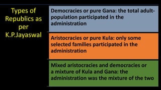 Political conditions in 6th cent BCE: Mahajanpadas and Republics | PDF