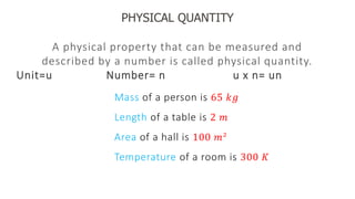 Number Physical Example 6TH CHAPTER -2 PHYSICAL QUANTITIES and measurement.pptx