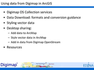 Using data from Digimap in ArcGIS | PPT