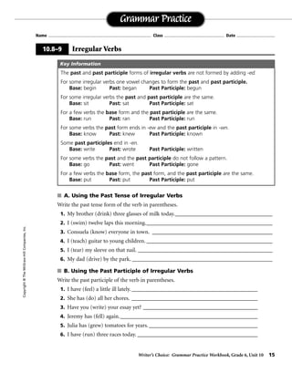 6th grade grammar_workbook | PDF