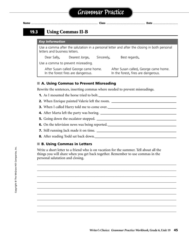 6th grade grammar_workbook | PDF