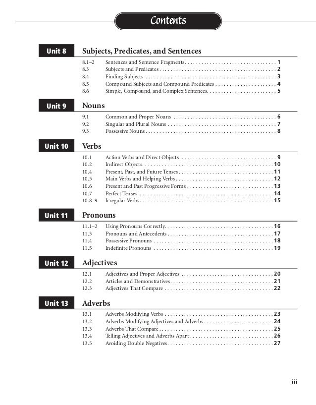 Homework help language predicate verb subject