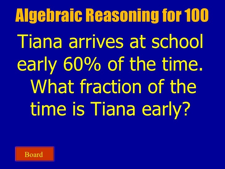 6Th Grade Math Taks Jeopardy