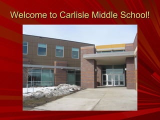 Welcome to Carlisle Middle School! 
