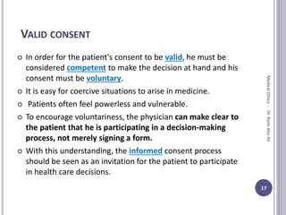 informed consent | PPTX