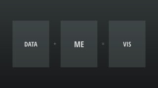 DATA =ME+ VIS
 