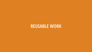 REUSABLE WORK
 