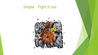 Simple – Fight it out
 