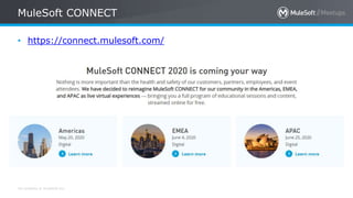 All contents © MuleSoft Inc.
MuleSoft CONNECT
• https://connect.mulesoft.com/
 