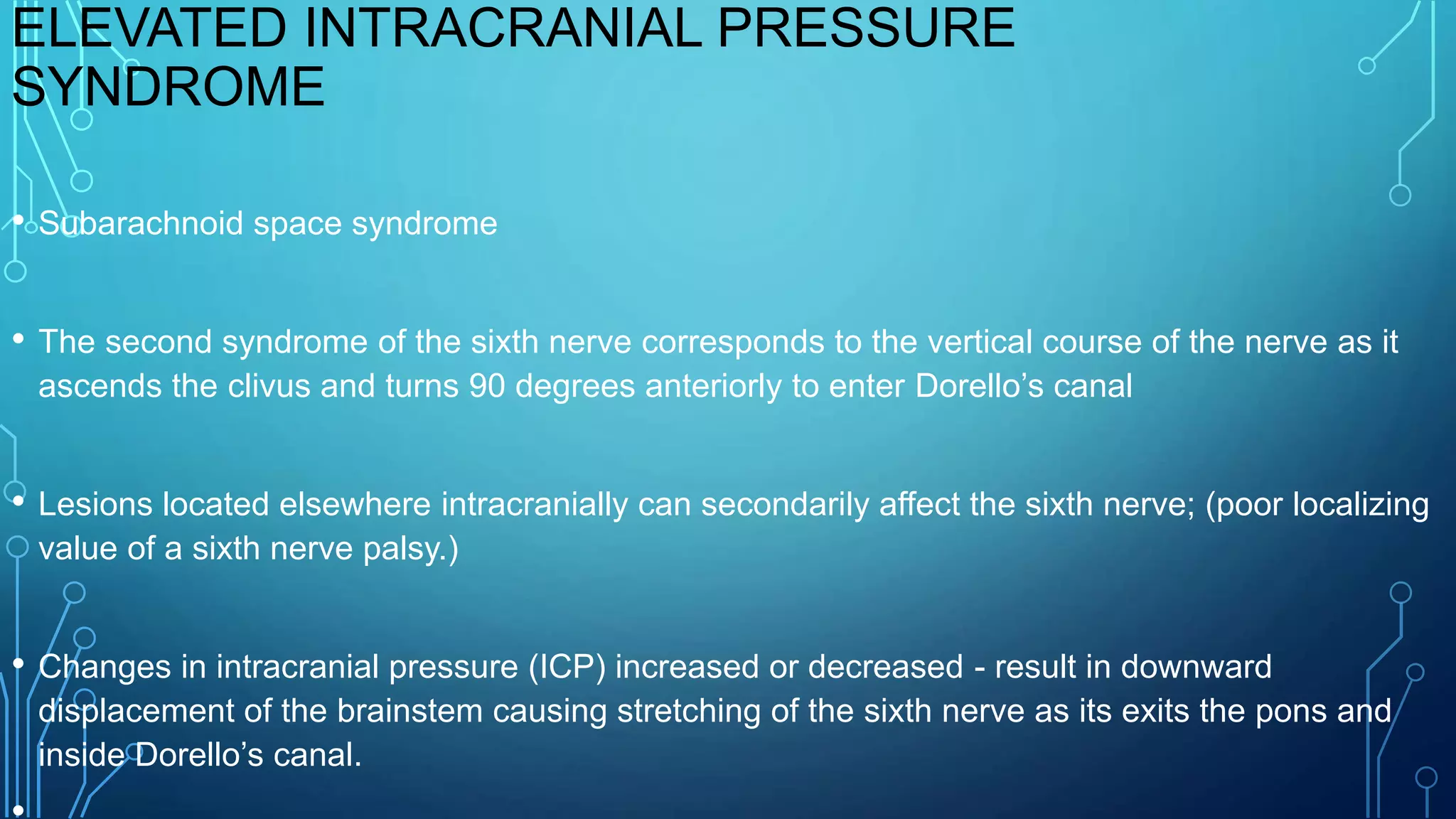 6 th nerve palsy | PPTX