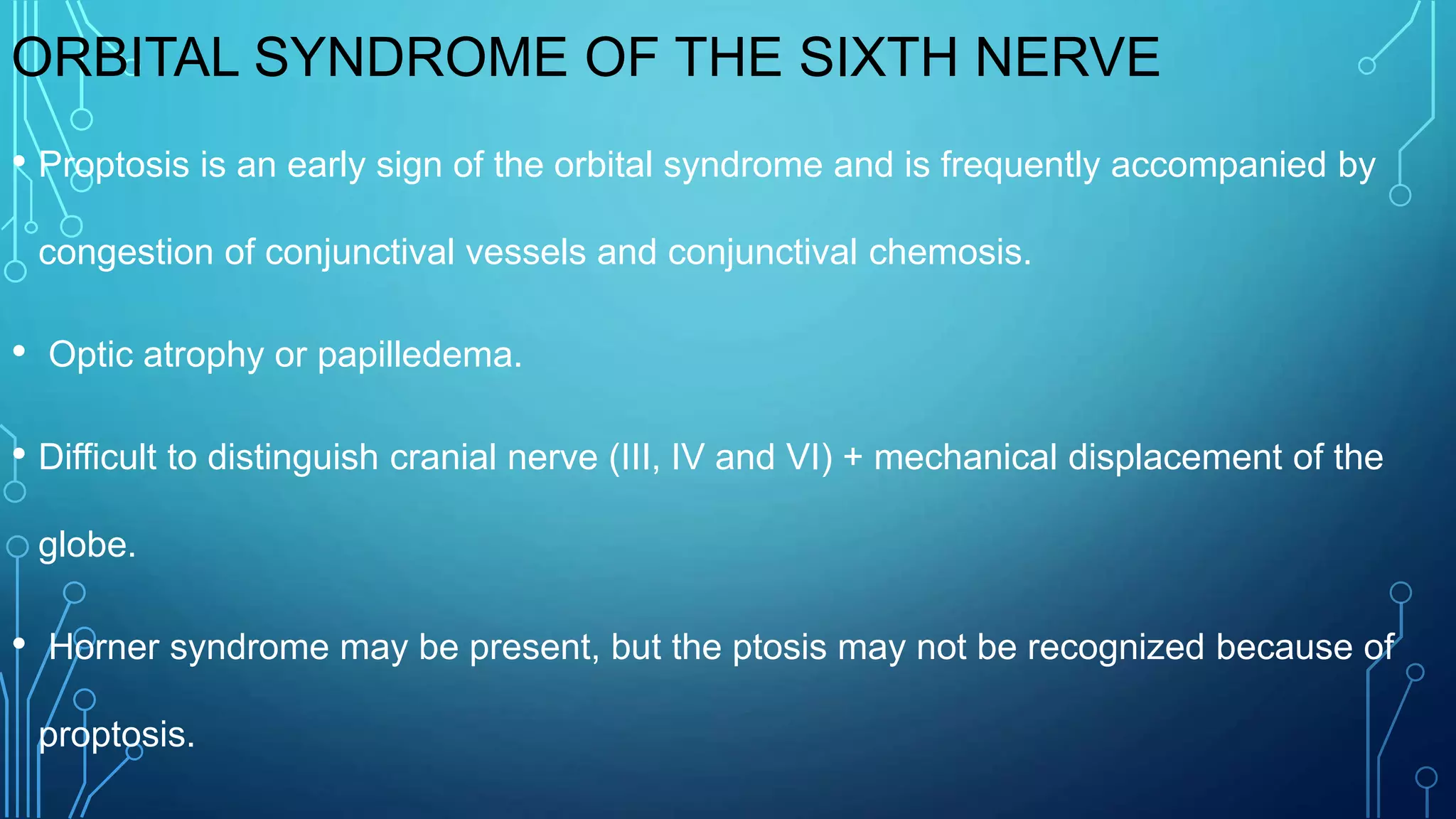 6 th nerve palsy | PPTX