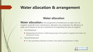 Planning and management of irrigation system.pptx