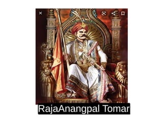 6th ss early rulers of delhi | PDF