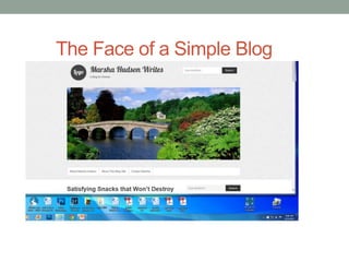 The Face of a Simple Blog
 