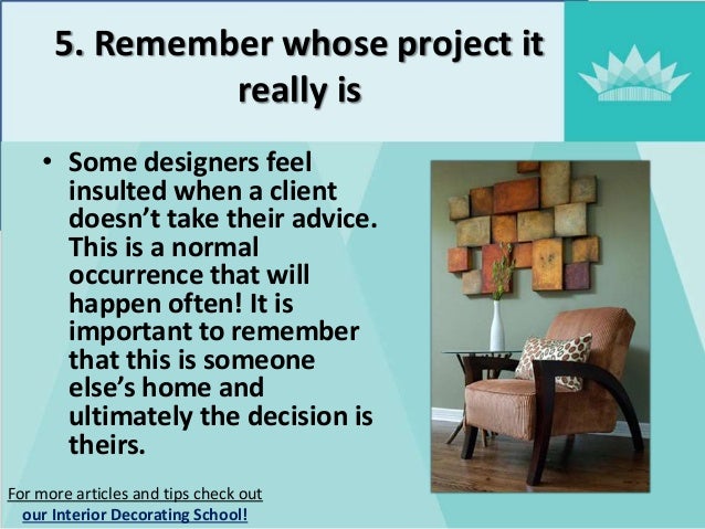 6 Tips For Interior Design Beginners Nyiad