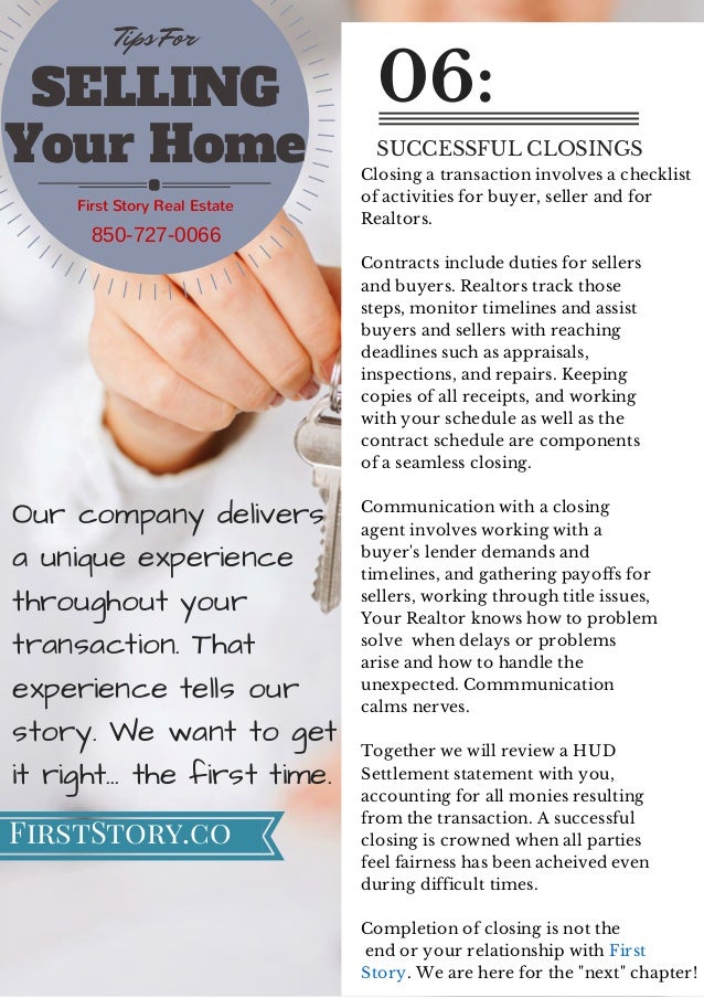 6 Tips for Selling your Home from First Story Real Estate ...