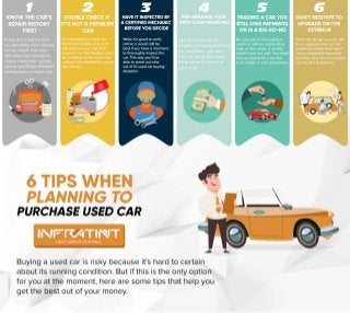 6 tips when planning to purchase used car