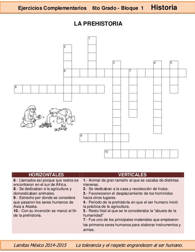 6to grado bloque 1 ejercicios complementarios
