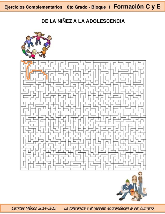 6to grado bloque 1 ejercicios complementarios