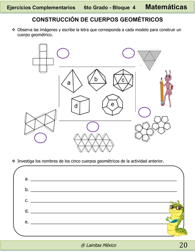 6to grado bloque 4 ejercicios complementarios