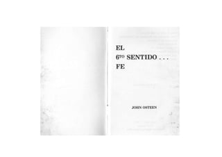 6to sentido de fe | PDF