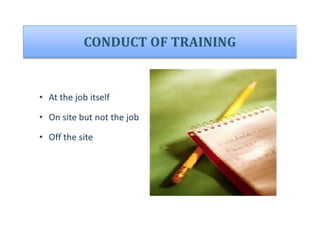 Training and development ppt