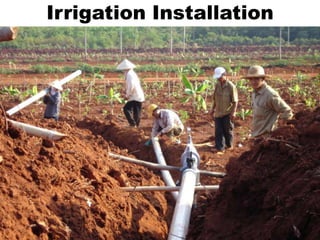 Irrigation Installation
 
