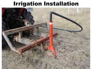 Irrigation Installation
 