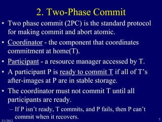 6 two phasecommit | PDF