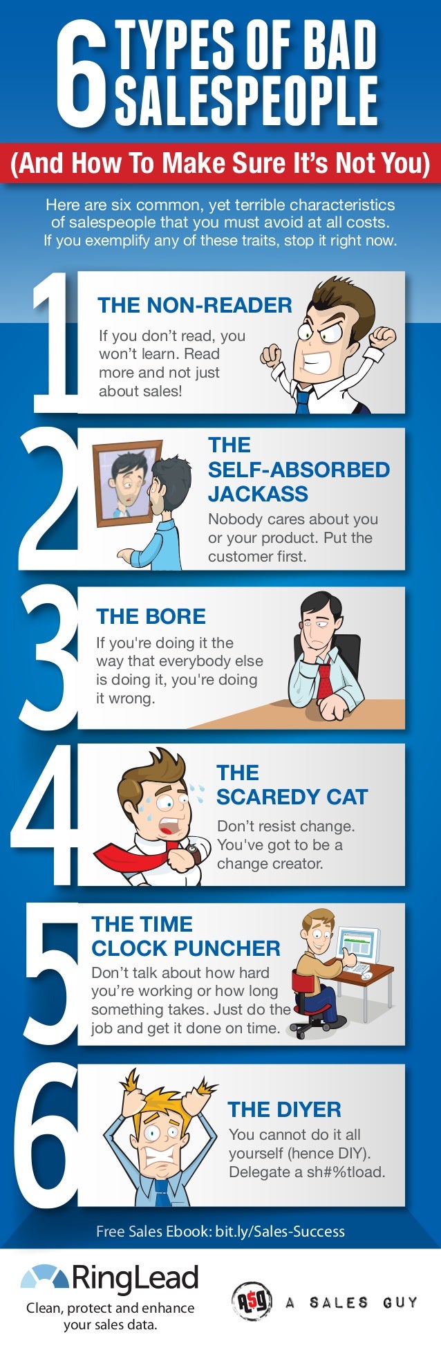 6 Types of Bad Salespeople (And How To Make Sure It’s Not You)