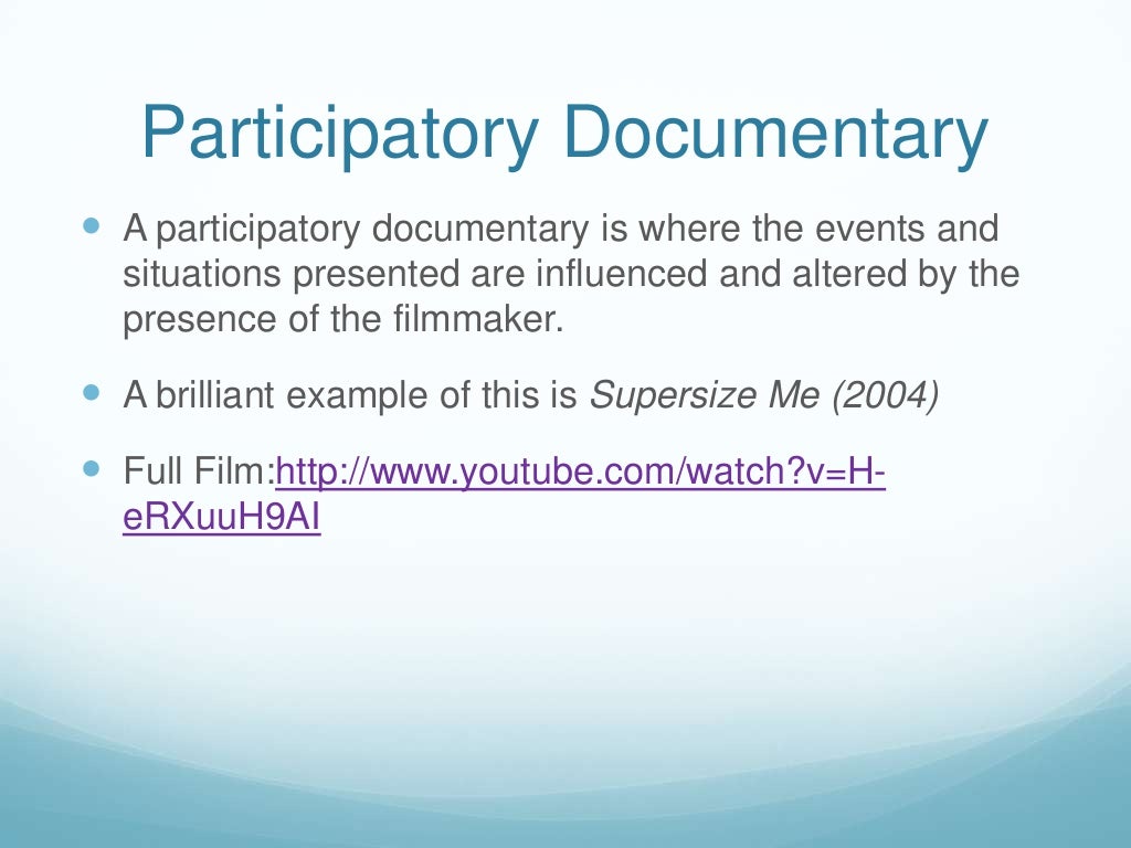 Styles of Documentary