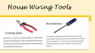Fitting , Tin Smithy and House wiring EWS | PDF