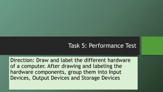 understanding the computer system | PPTX