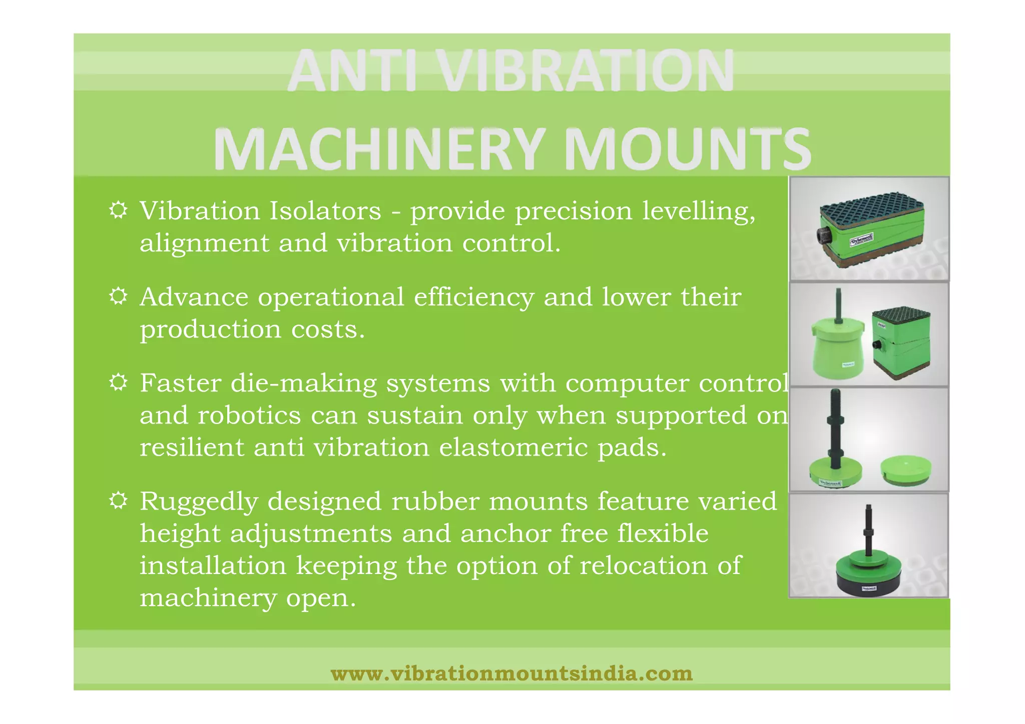 vibration control in pressure die casting machines | PPT