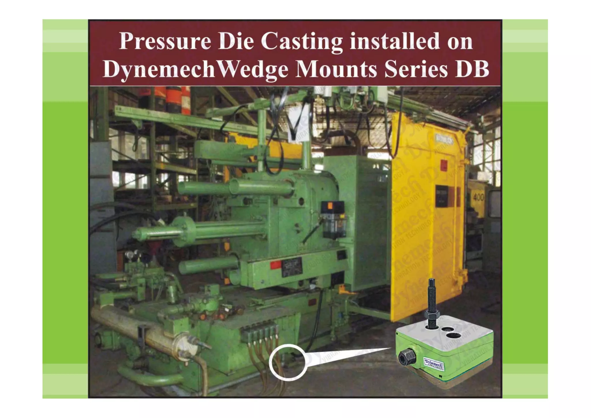 vibration control in pressure die casting machines | PPT