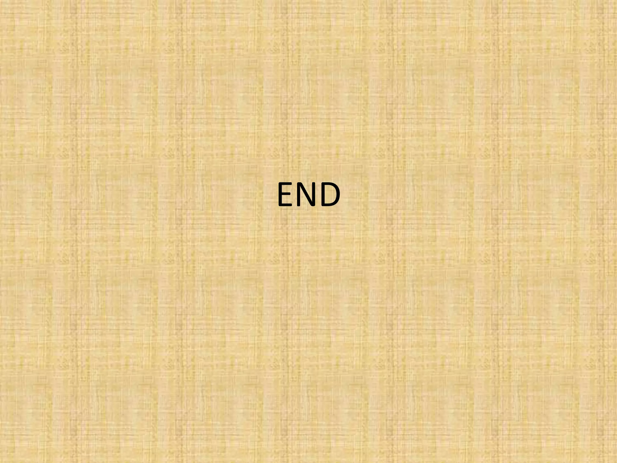 END
 
