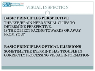 Basics of carrying out Visual Inspection of Engineering Goods | PPTX ...