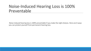 6 Ways to Save Your Hearing