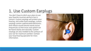 6 Ways to Save Your Hearing