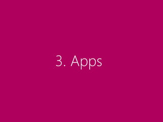 3. Apps