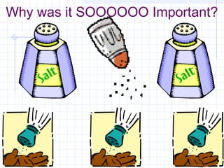 Why was it SOOOOOO Important?
 