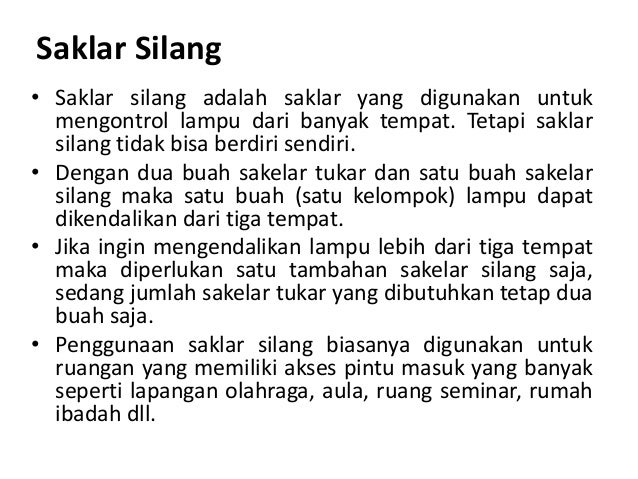 Wiring Diagram Rumah