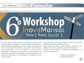 6º workshop inovação