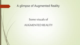 Augmented reality technical presentation | PPTX