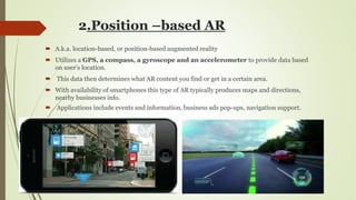 Augmented reality technical presentation | PPTX
