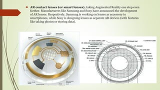 Augmented reality technical presentation | PPTX