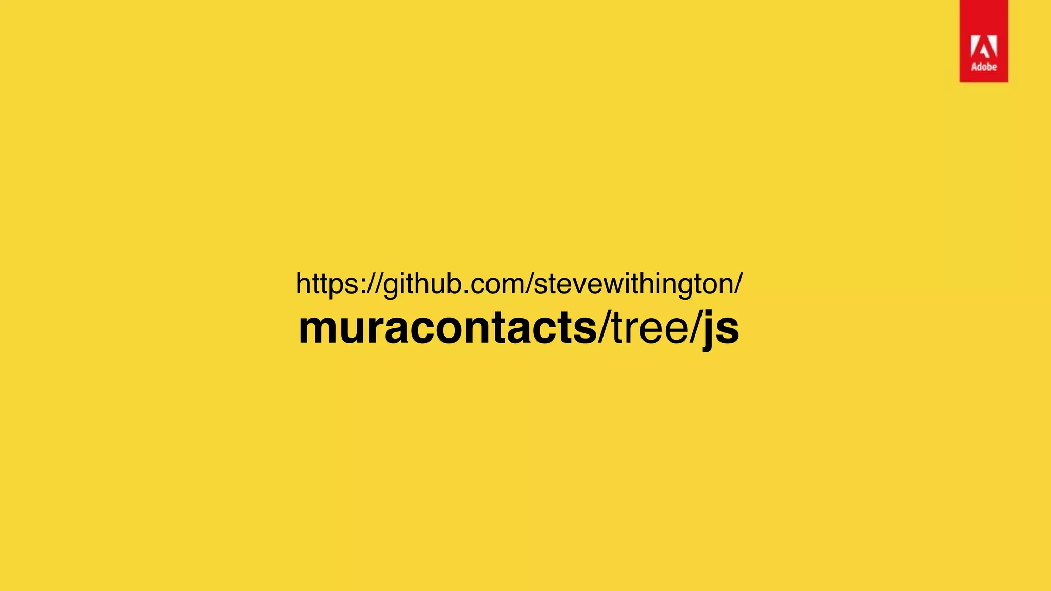 https://github.com/stevewithington/ 
muracontacts/tree/js
 